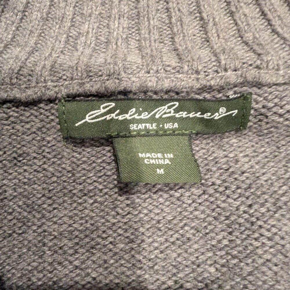 Women's Eddie Bauer Button Up Sweater - Picture 4 of 5